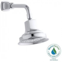 Margaux 1-Spray 5.9375 in. Katalyst Air-Induction Showerhead in Polished Chrome