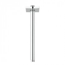 12 in. Ceiling Arm Square in StarLight Chrome