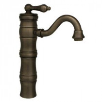 Vintage III Single Hole Single-Handle Bathroom Faucet with Traditional Spout in Pewter
