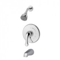 Unity 1-Handle Tub and Shower Faucet Trim Kit in Chrome (Valve Not Included)