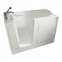 Gelcoat Standard Series 60 in. x 30 in. Walk-In Whirlpool Tub with Quick Drain in White