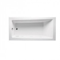 Concord 5 ft. Walk-In Whirlpool Tub in Biscuit