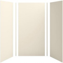 Choreograph 48in. X 36 in. x 96 in. 5-Piece Shower Wall Surround in Almond for 96 in. Showers