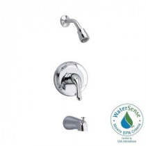 Colony Soft 1-Handle Tub and Shower Faucet Trim Kit in Polished Chrome (Valve Sold Separately)