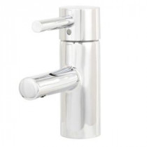 Essence Single Hole Single Handle Low-Arc Bathroom Faucet in StarLight Chrome