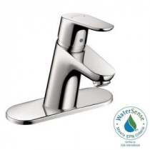 Focus 70 Single Hole 1-Handle Low-Arc Bathroom Faucet in Chrome