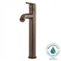 Single Hole Single-Handle Low-Arc Vessel Bathroom Faucet in Oil Rubbed Bronze