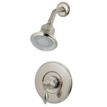 Catalina Single-Handle 3-Spray Shower Faucet Trim Kit in Brushed Nickel (Valve Not Included)
