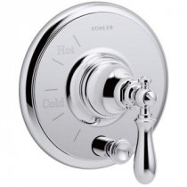 Artifacts Swing Lever 1-Handle Rite-Temp Pressure Balancing Valve Trim Kit in Polished Chrome (Valve Not Included)