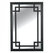 Jacob 42 in. H x 28 in. W Metal Framed Mirror