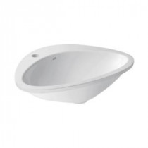 Axor Massaud Drop-In Sink in White