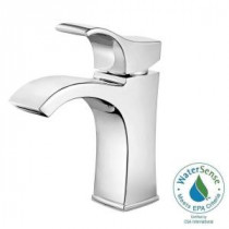 Venturi 4 in. Centerset 1-Handle Bathroom Faucet in Polished Chrome