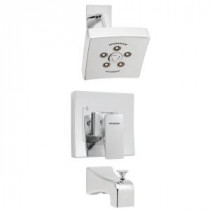 The Edge Single-Handle 3-Spray Tub and Shower Faucet in Polished Chrome