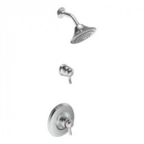 Rothbury ExactTemp 2-Handle 1-Spray Shower Only Trim Kit in Chrome (Valve Sold Separately)