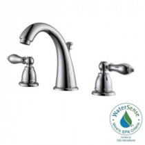 Hathaway 8 in. Widespread 2-Handle Bathroom Faucet in Polished Chrome