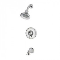 Portola Single-Handle Tub and Shower Faucet Trim Kit in Polished Chrome (Valve Not Included)