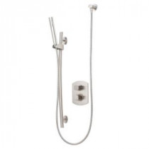 Novello 1-Spray Hand Shower withThermostatic Valve in Brushed Nickel