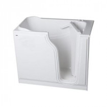 Gelcoat Standard Series 52 in. x 30 in. Walk-In Whirlpool and Air Bath Tub in White
