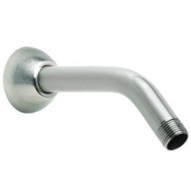 7 in. Brass Arm and Flange in Brushed Nickel