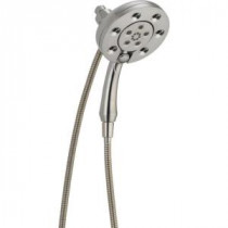 In2ition Two-In-One 4-Spray 2.5 GPM Hand Shower in Stainless Featuring H2Okinetic and MagnaTite Docking