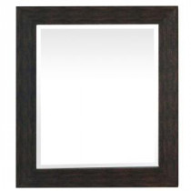 Mirror with Espresso Frame