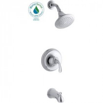 Forte Single-Handle 1-Spray Tub and Shower Faucet in Polished Chrome (Valve Not Included)