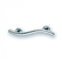 Majestic Curve Style Concealed Screw 20 in. x 1-1/4 in. Grab Bar in Polished Chrome