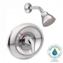 Chateau Single-Handle 1-Spray Tub and Shower Faucet Trim Kit in Chrome (Valve Sold Separately)