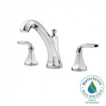 Designer 8 in. Widespread 2-Handle Bathroom Faucet in Polished Chrome