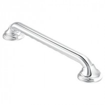 Home Care 36 in. x 1-1/4 in. Grab Bar with Curl Grip in Chrome