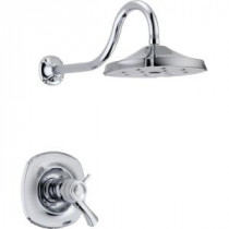 Addison TempAssure 17T Series 1-Handle Shower Faucet Trim Kit Only in Chrome (Valve Not Included)
