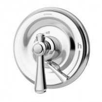 Degas 1-Handle Tub and Shower Trim with Valve in Chrome