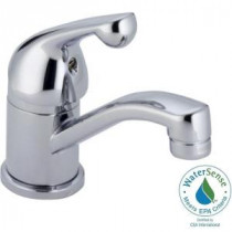 Single Hole Single-Handle Low-Arc Specialty Bathroom Faucet in Chrome