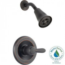 Lahara 1-Handle 1-Spray H2Okinetic Shower Only Faucet Trim Kit in Venetian Bronze (Valve Not Included)