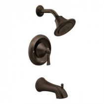 Wynford Posi-Temp Single-Handle 1-Spray Tub and Shower Faucet in Oil Rubbed Bronze