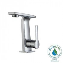 Novus Single Hole Single-Handle Low-Arc Bathroom Faucet in Chrome