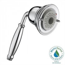 FloWise Traditional Water-Saving 3-Spray Handshower in Polished Chrome