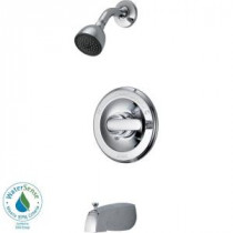 Classic 1-Handle Tub and Shower Faucet in Chrome