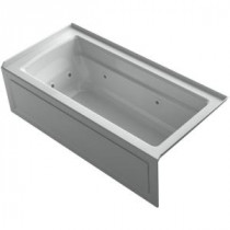 Archer 5-1/2 ft. Whirlpool Tub in Ice Grey