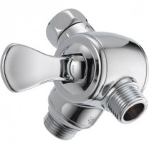 3-Way Shower Arm Diverter with Hand Shower in Chrome