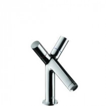 Axor Starck 2-Handle Claw Foot Tub Faucet in Chrome
