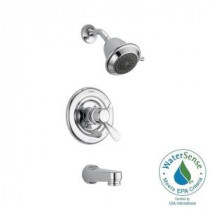 Innovations 1-Handle Tub and Shower Faucet Trim Kit in Chrome (Valve Not Included)
