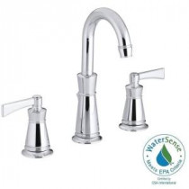 Archer 8 in. Widespread 2-Handle Mid-Arc Bathroom Faucet in Polished Chrome