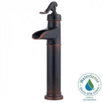 Ashfield Single Hole Single-Handle High-Arc Vessel Bathroom Faucet in Rustic Bronze