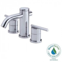 Parma 8 in. Widespread 2-Handle Low-Arc Bathroom Faucet in Chrome (DISCONTINUED)
