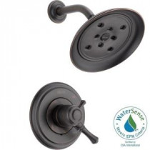 Cassidy 1-Handle Shower Only Faucet Trim Kit in Venetian Bronze (Valve Not Included)