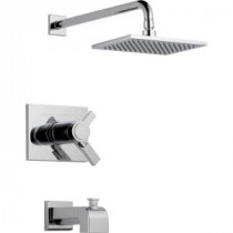 Vero TempAssure 17T Series 1-Handle Tub and Shower Faucet Trim Kit Only in Chrome (Valve Not Included)