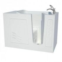 Contractor Series 4.5 ft. Right Drain Whirlpool and Air Walk-In Bathtub in White