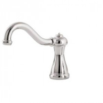 Marielle 2-Handle Deck Mount Roman Tub Faucet Trim Kit in Polished Chrome (Valve and Handles Not Included)