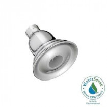 FloWise Traditional Water-Saving 1-Spray 3.25 in. Showerhead in Polished Chrome